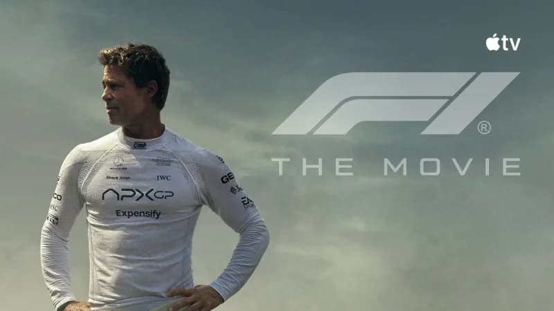F1 The Movie key art on Apple TV