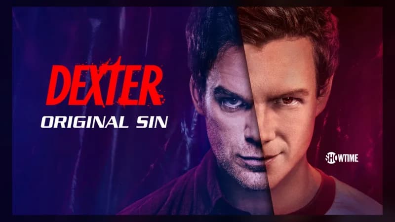 Dexter: Original Sin key art on Showtime