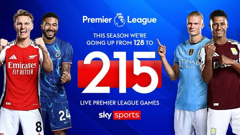 Sky Sports Premier League key art