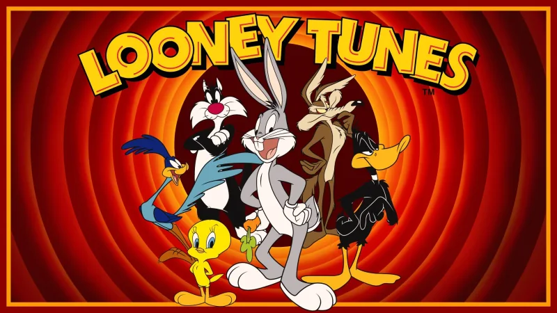 Looney Tunes key art with Bugs Bunny and the cast