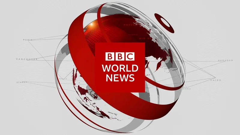 BBC World News globe branding