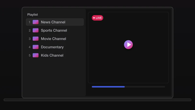 Illustration for step 4: Browse the channels